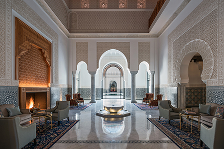 The Oberoi, Marrakech Hotel Guide The Lobby at The Oberoi