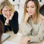 The new collection, Atelier Jolie, was developed in the Chloé atelier by former creative director Gabriela Hearst in partnership with the actress, director and humanitarian