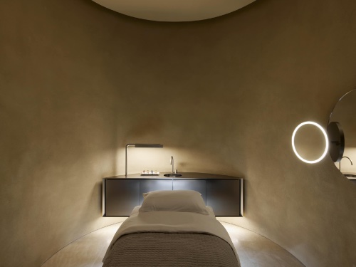 A treatment room at Biologique Recherche SoHo