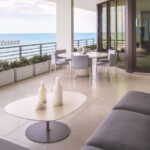 Interior designer Sergio Mercado worked with a Palm Beach family to create a serene oasis in the sky