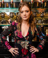 Billie Lourd Raises a Glass to Moët Moments