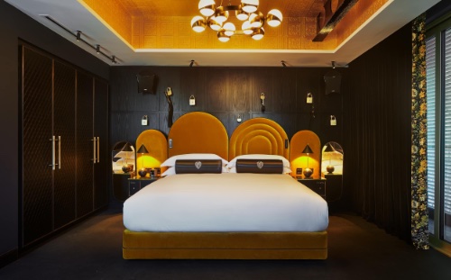 A Deluxe Session guest room at Chateau Denmark