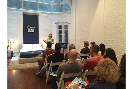 Lee Woodruff presenting