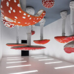 The quirky OMA-designed exhibition stimulates new ways of looking at contemporary art