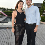 Friends and family gathered for a spirited summertime dance party