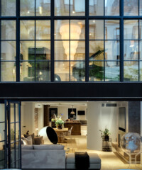 A Townhouse with Extra-Luxe Design Details